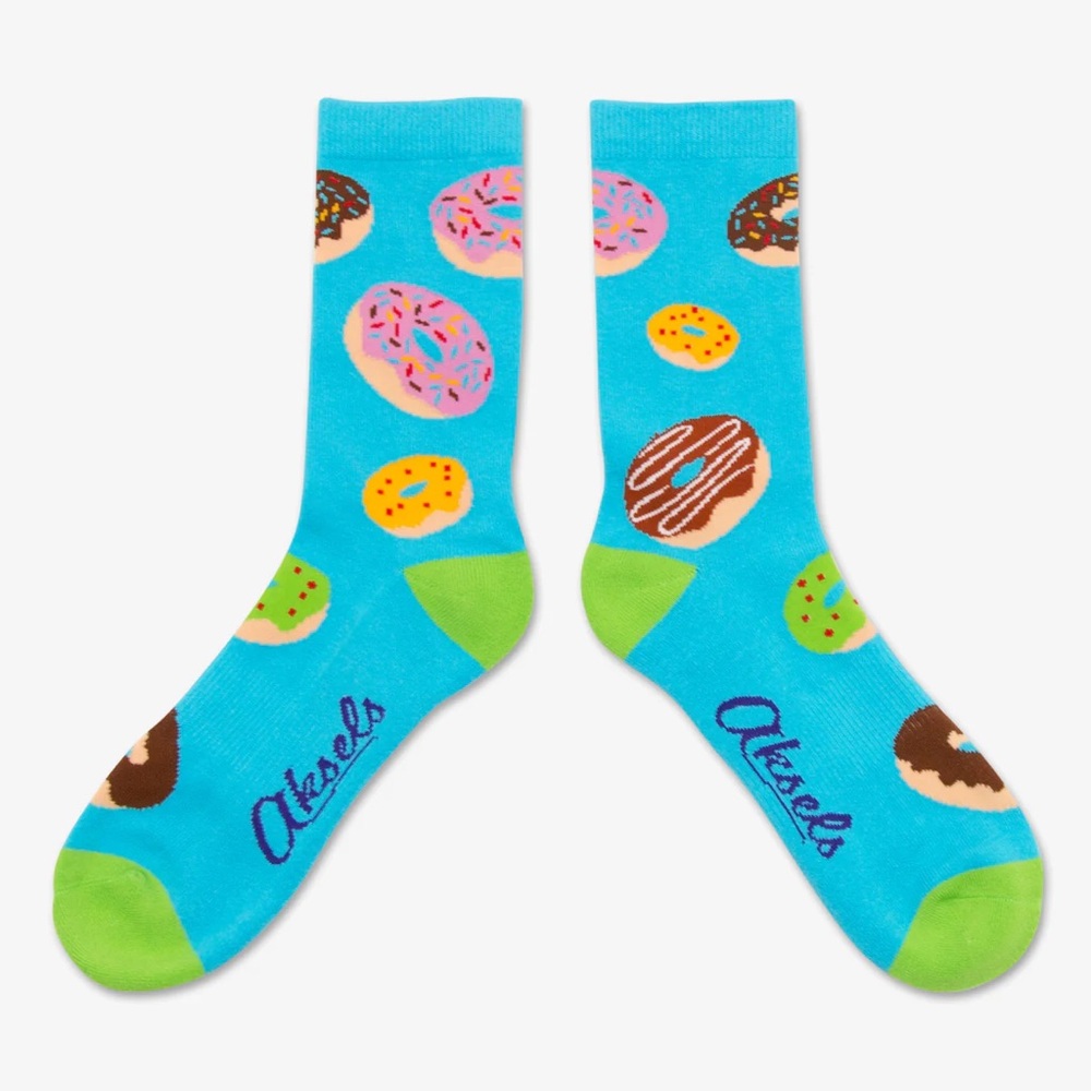 ASKELS DONUT MEN'S & WOMEN'S CREW SOCKS